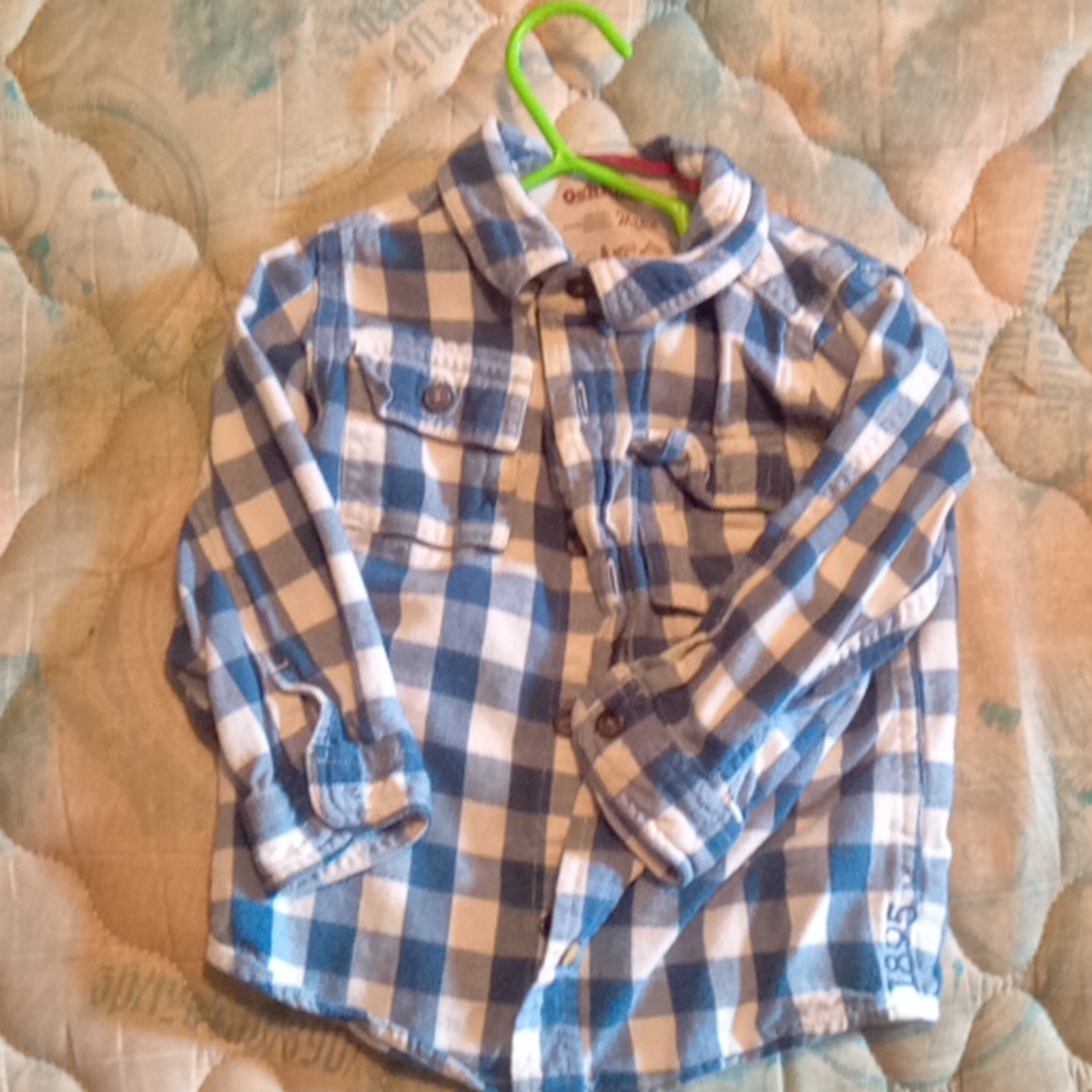 Plaid shirt boys 24 months